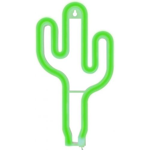Lampara Led Colgante Cactus Verde 26cm