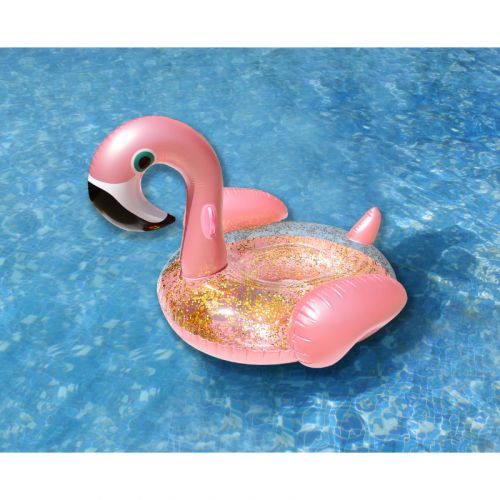 Inflable Glitter Flamingo 1,3m x 1,23m