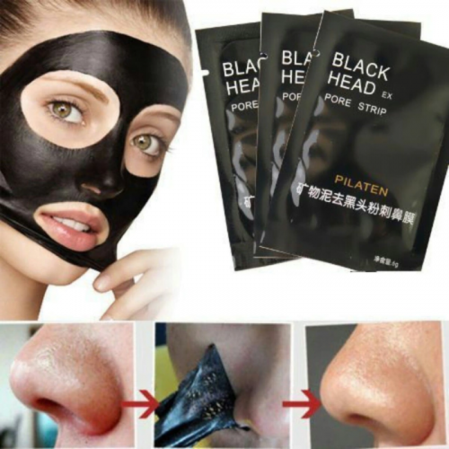 Mascara Limpiador Facial Antiacne Puntos Negros x 10 Unidades