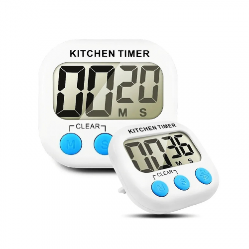 Temporizador Timer Digital De Cocina Con Iman Y Sujetador