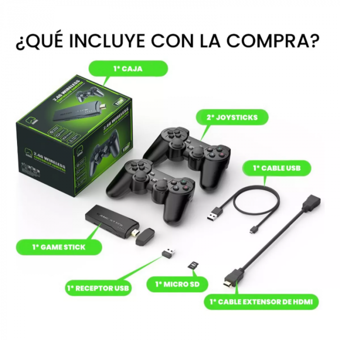 Consola Game Stick Lite 4k 41.000 Juegos